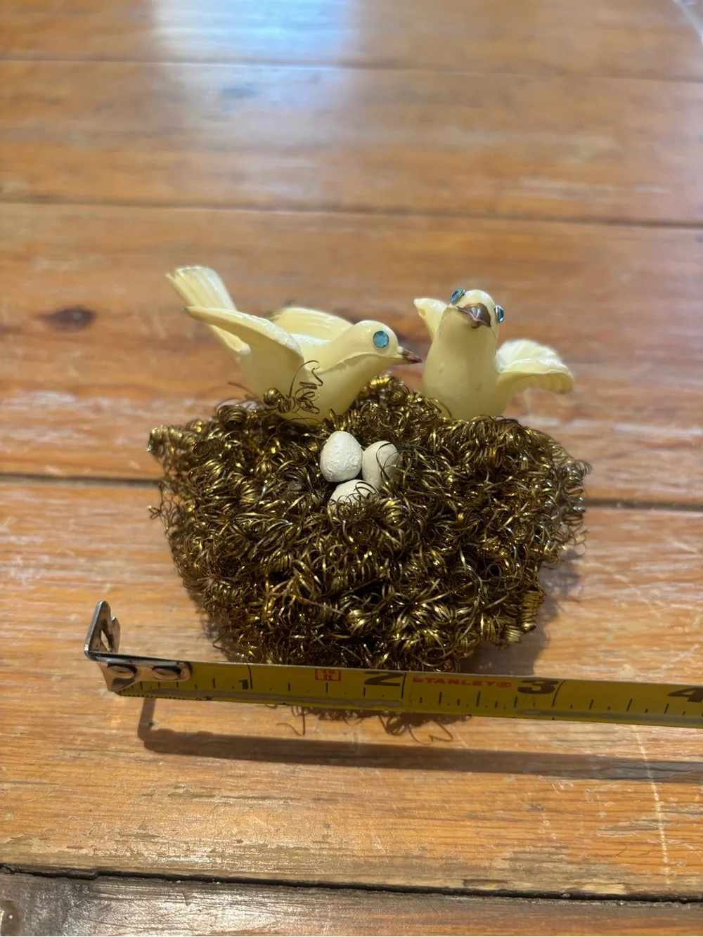 Vintage Bird Nest Decoration